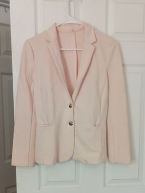 Women's Blush Pink Tailored Blazer